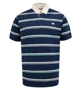 'Reading'  Stripe Rugby Polo Shirt