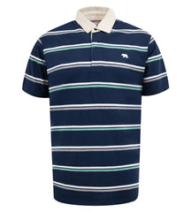 'Reading'  Stripe Rugby Polo Shirt