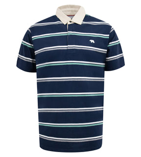 'Reading'  Stripe Rugby Polo Shirt