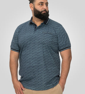 'WOOLWICH' All Over Print Polo Shirt