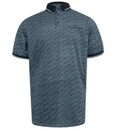 'WOOLWICH' All Over Print Polo Shirt