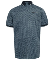 'WOOLWICH' All Over Print Polo Shirt
