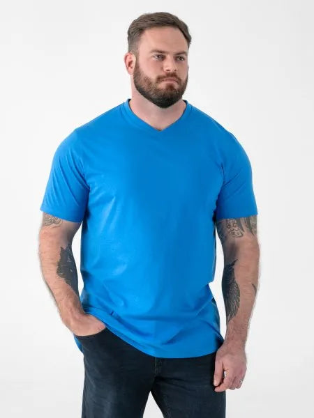 Signature Premium Weight Combed Cotton V-Neck T-Shirt