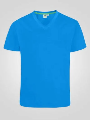 Signature Premium Weight Combed Cotton V-Neck T-Shirt