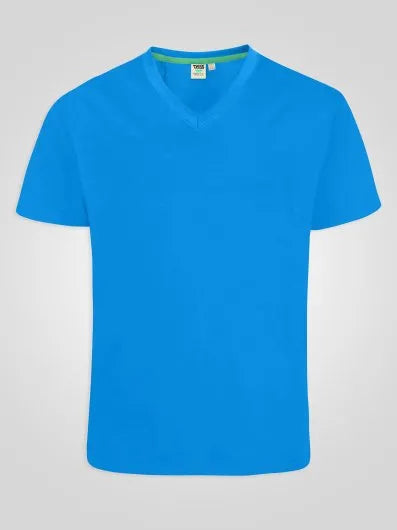 Signature Premium Weight Combed Cotton V-Neck T-Shirt