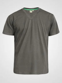 Signature Premium Weight Combed Cotton V-Neck T-Shirt