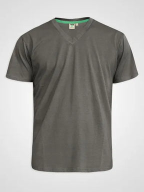 Signature Premium Weight Combed Cotton V-Neck T-Shirt
