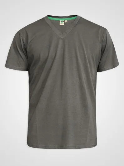 Signature Premium Weight Combed Cotton V-Neck T-Shirt