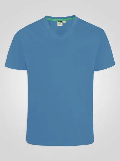 Signature Premium Weight Combed Cotton V-Neck T-Shirt