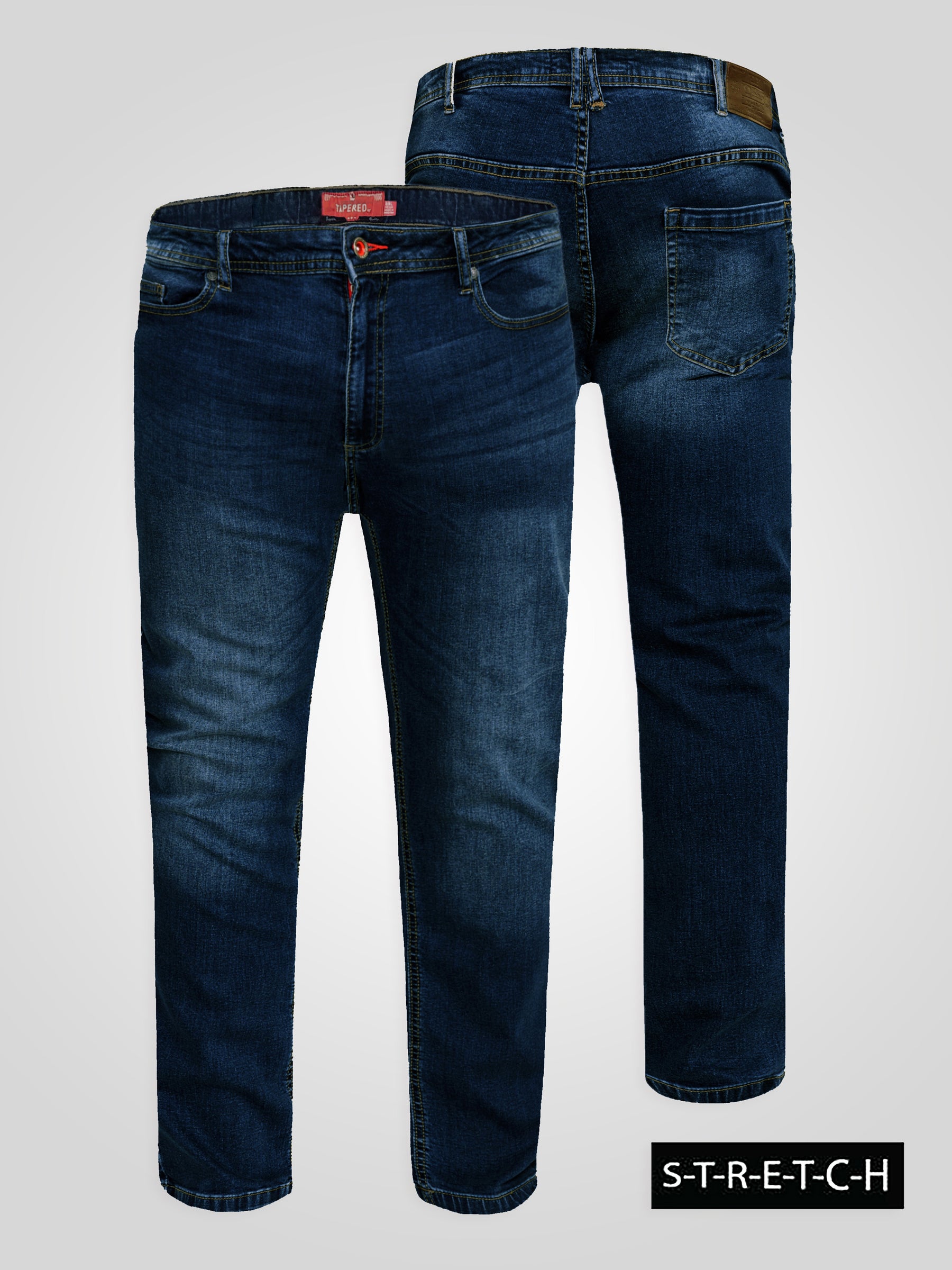 Ambrose' Tall Fit Tapered Stretch Jeans