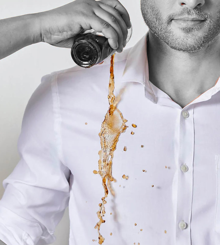 'LUCAS' Ultimate Stain Resist Non Iron Short Sleeve Shirt