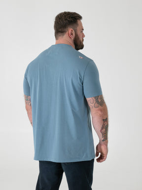 'Miller' Bearded Skull Print T-Shirt