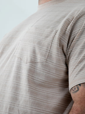 'Dingle' Jacquard Crew neck T-Shirt