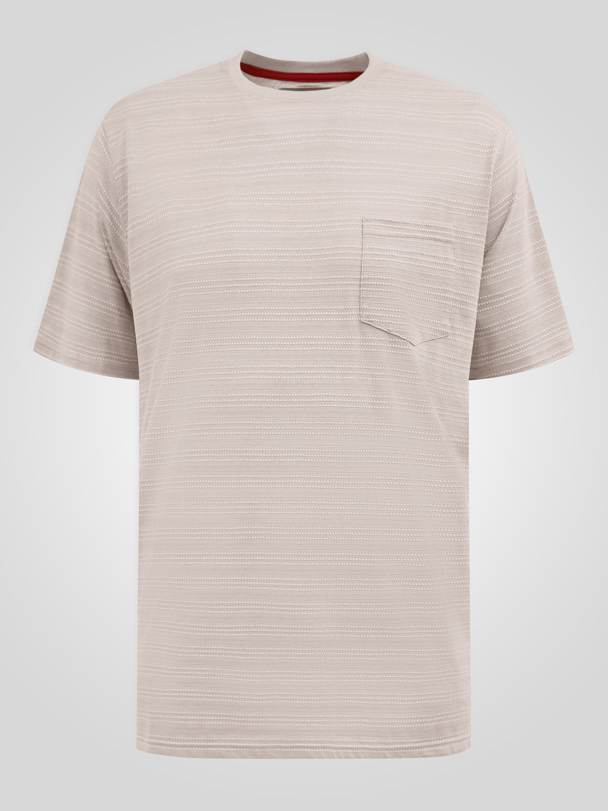 'Dingle' Jacquard Crew neck T-Shirt