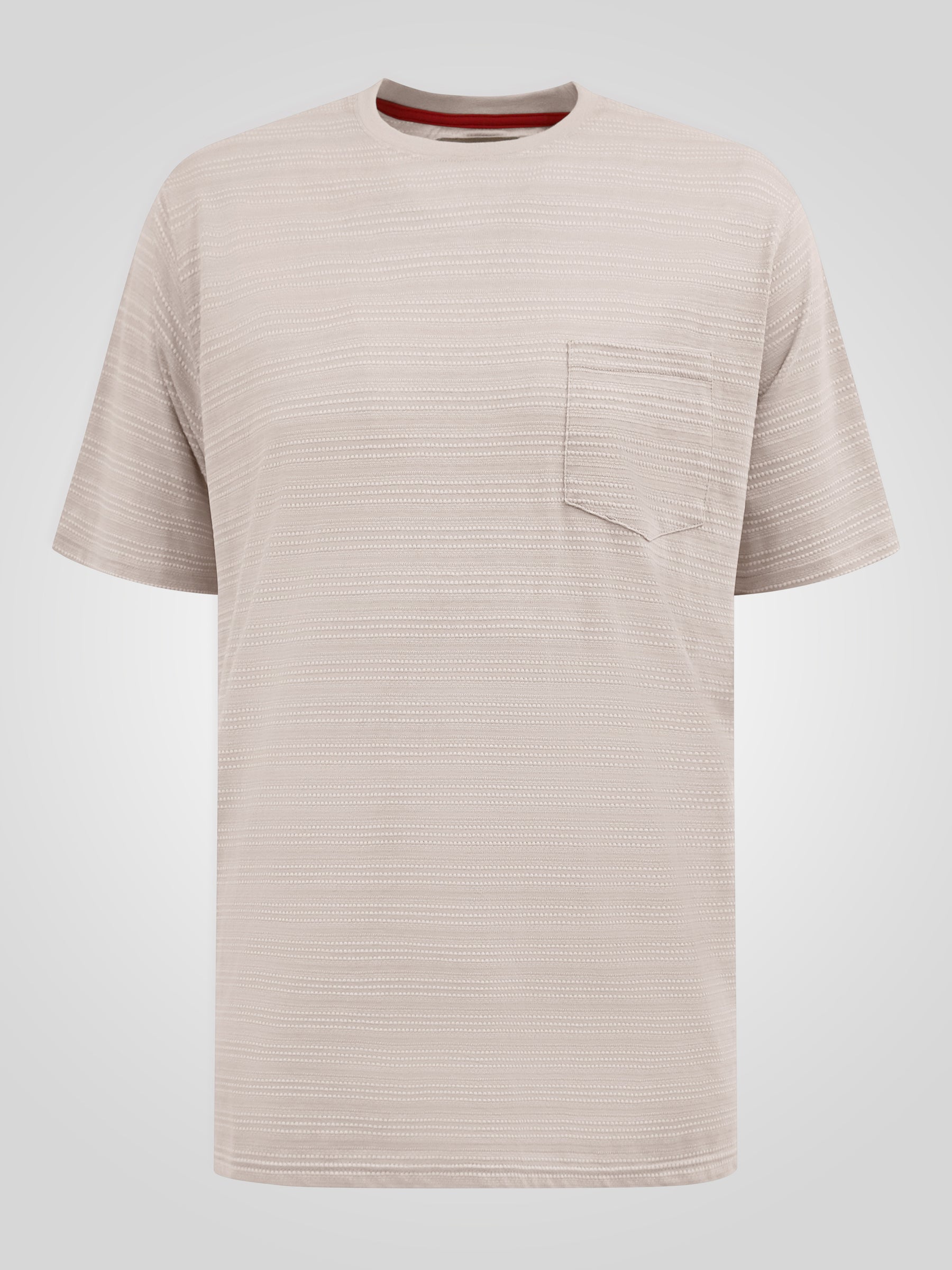 'Dingle' Jacquard Crew neck T-Shirt