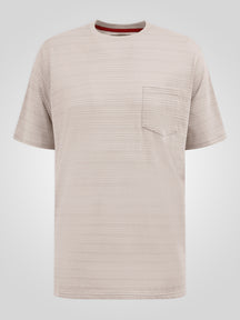 'Dingle' Jacquard Crew neck T-Shirt