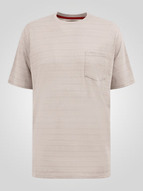 'Dingle' Jacquard Crew neck T-Shirt