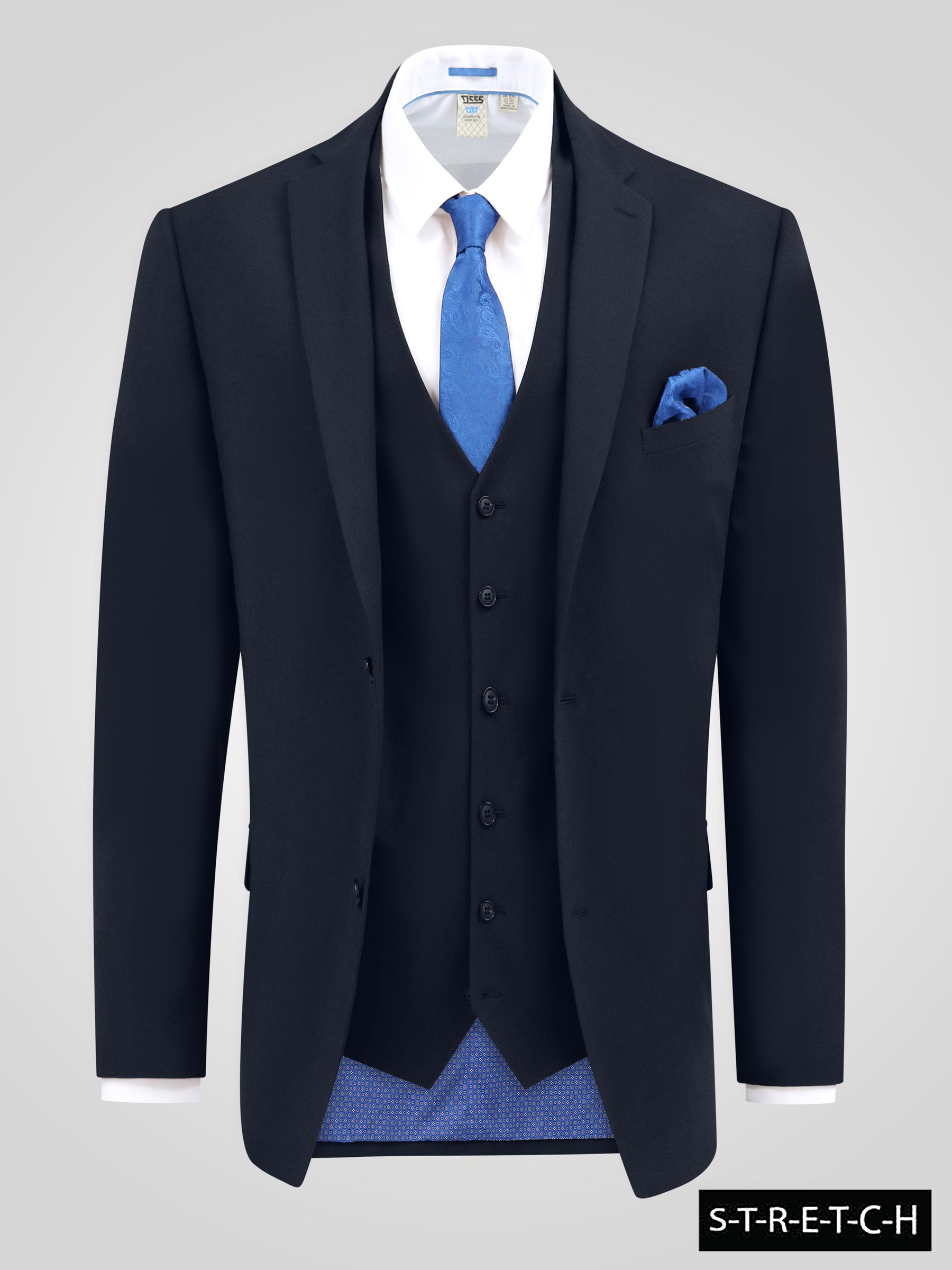 'Ted' 4 Way Stretch Classic Suit Jacket