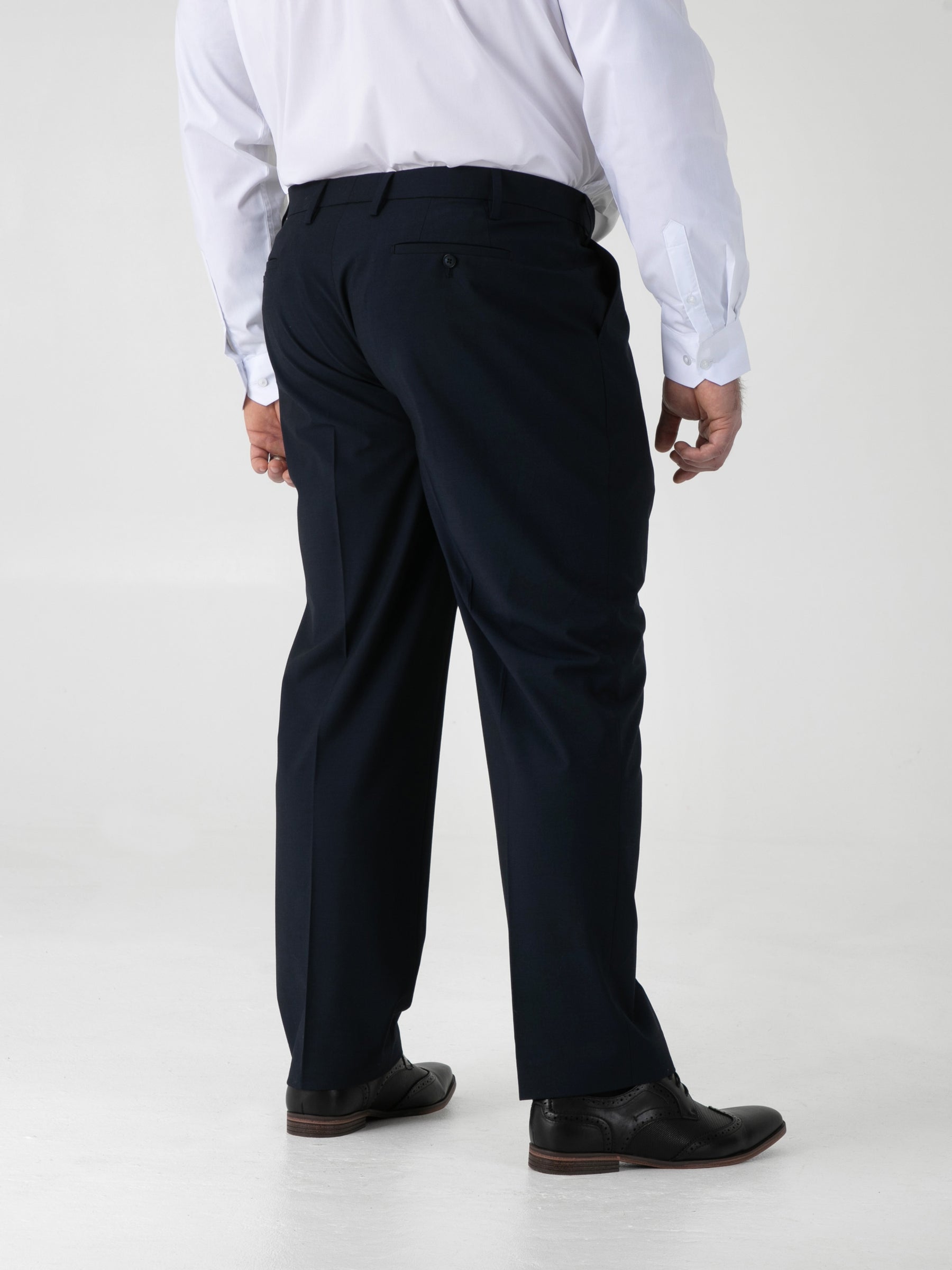 'Ted' 4 Way Stretch Classic Suit Trousers