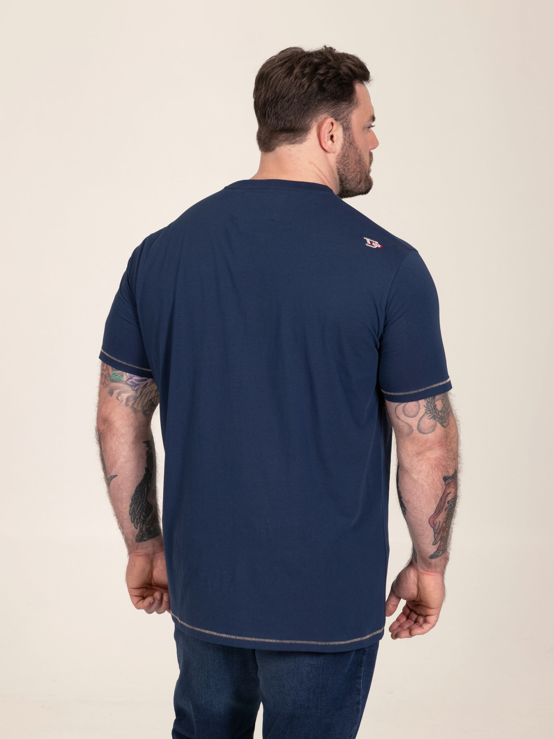 'Holt' Los Angeles Motorcycle Print T-Shirt