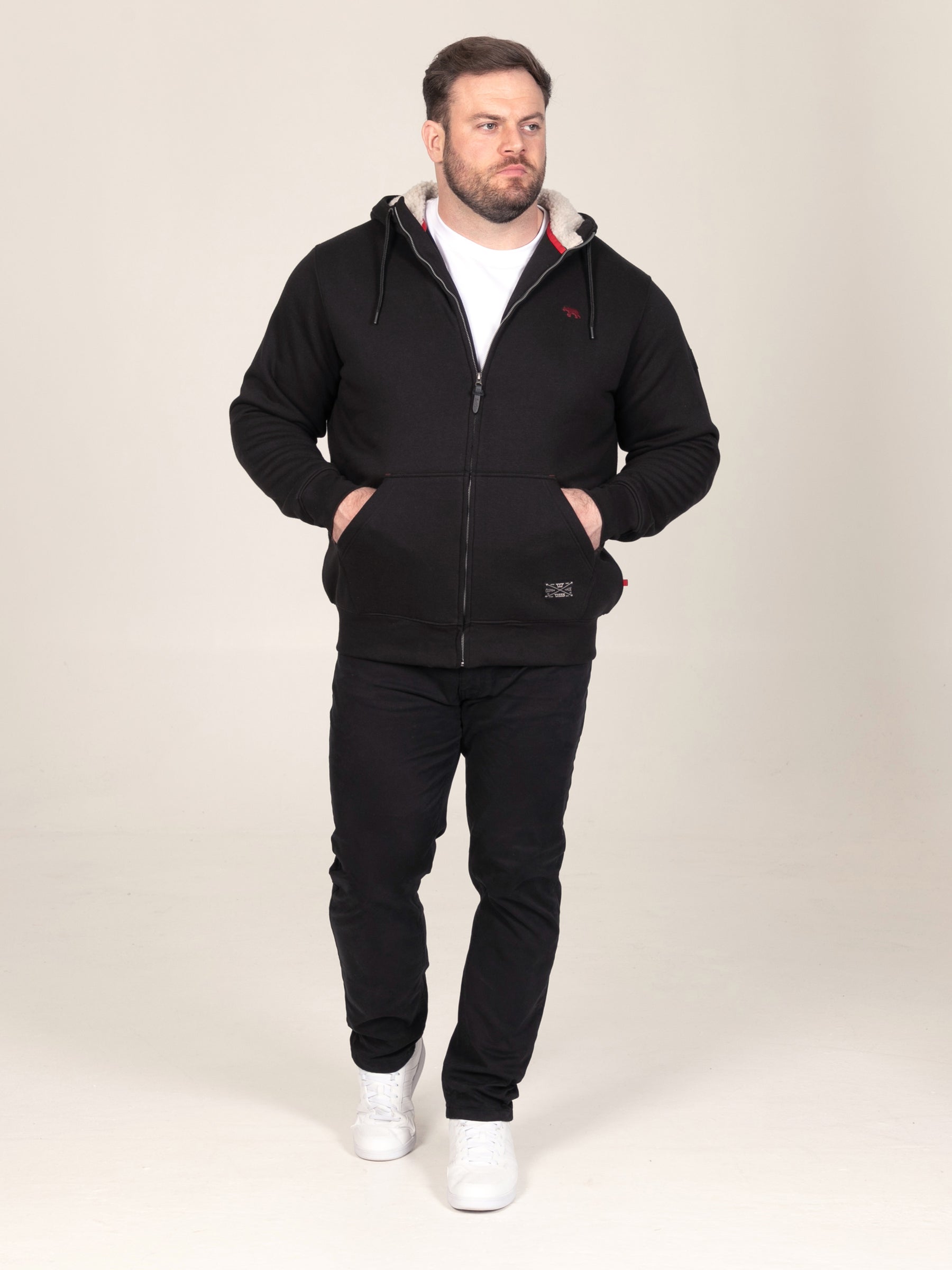 'Metcalfe' Sherpa Lined Hoody