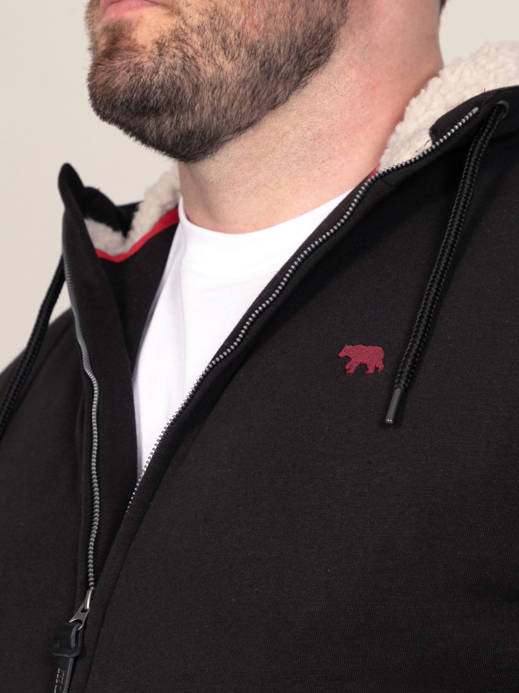 'Metcalfe' Sherpa Lined Hoody