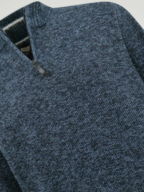 'Caleb' Quarter Zip Knitted Jumper
