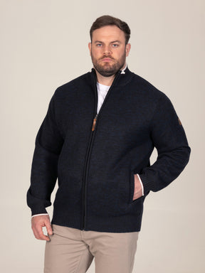 'Cesar' Knitted Zip Through
