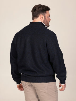'Cesar' Knitted Zip Through
