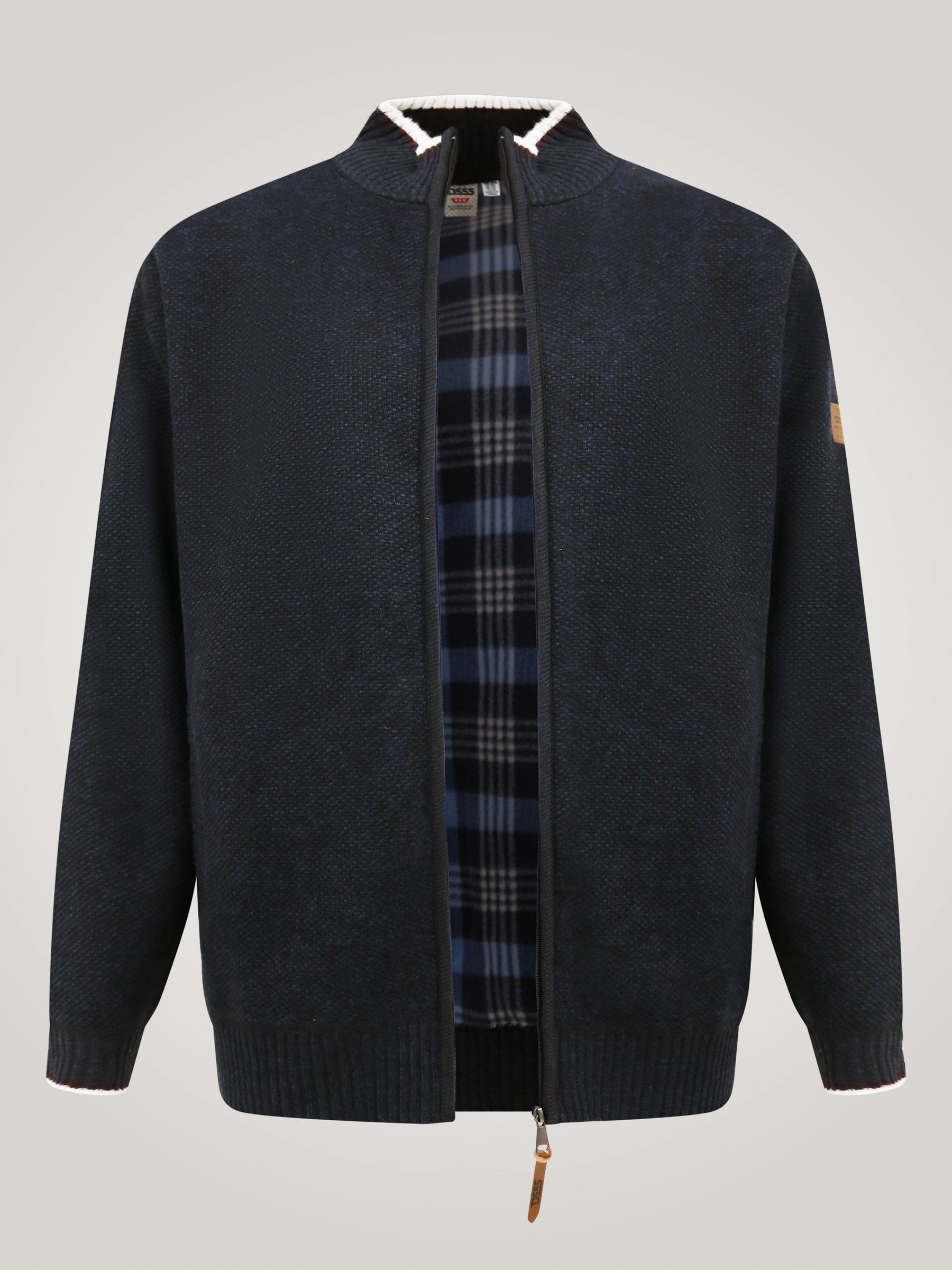 'Cesar' Knitted Zip Through