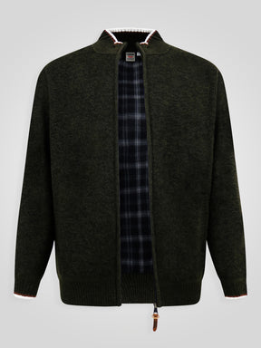'Cesar' Knitted Zip Through