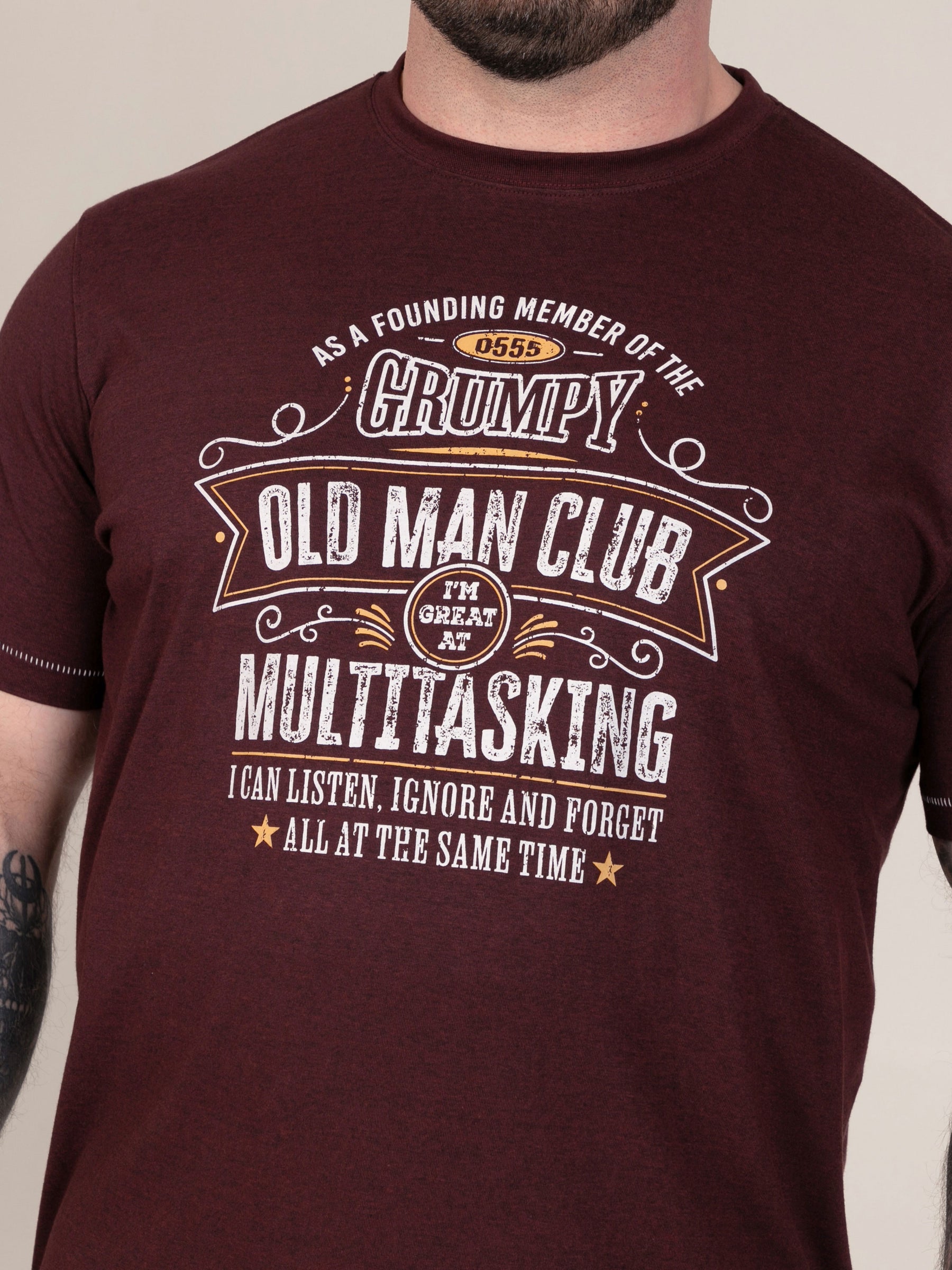 'Baldwin' Grumpy Old Mans Club T-Shirt