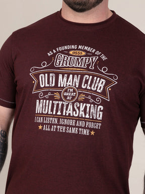 'Baldwin' Grumpy Old Mans Club T-Shirt