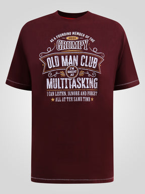 'Baldwin' Grumpy Old Mans Club T-Shirt