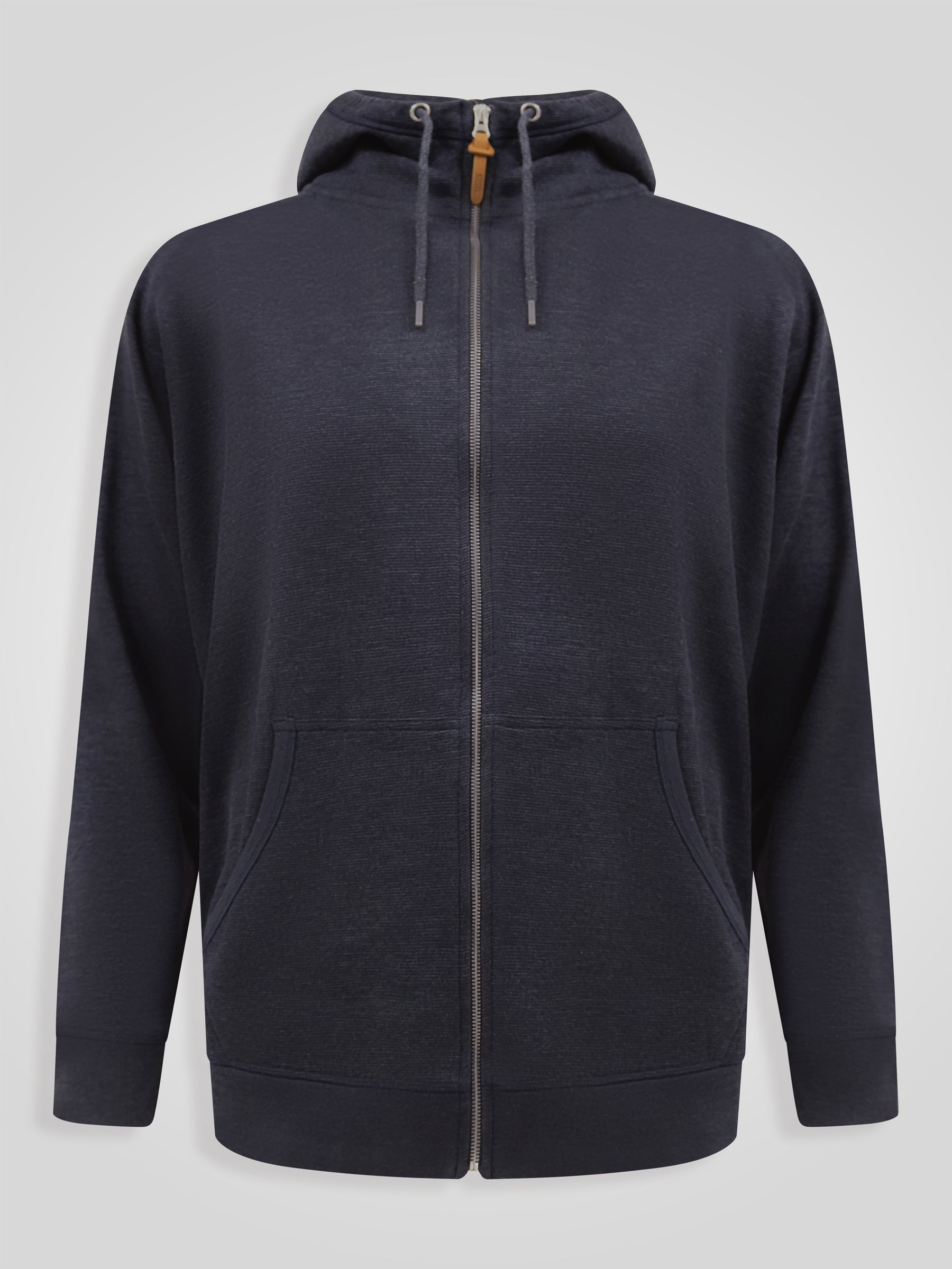 'Ernest' Fine Stripe Zip Through Hoody