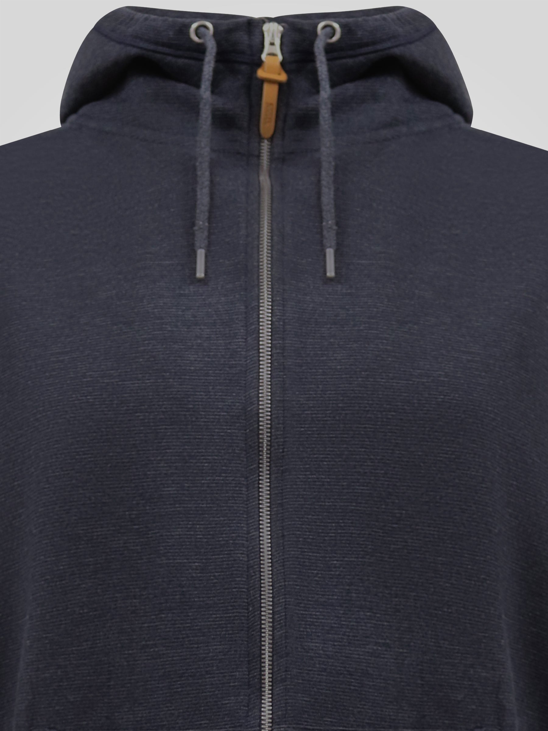 'Ernest' Fine Stripe Zip Through Hoody