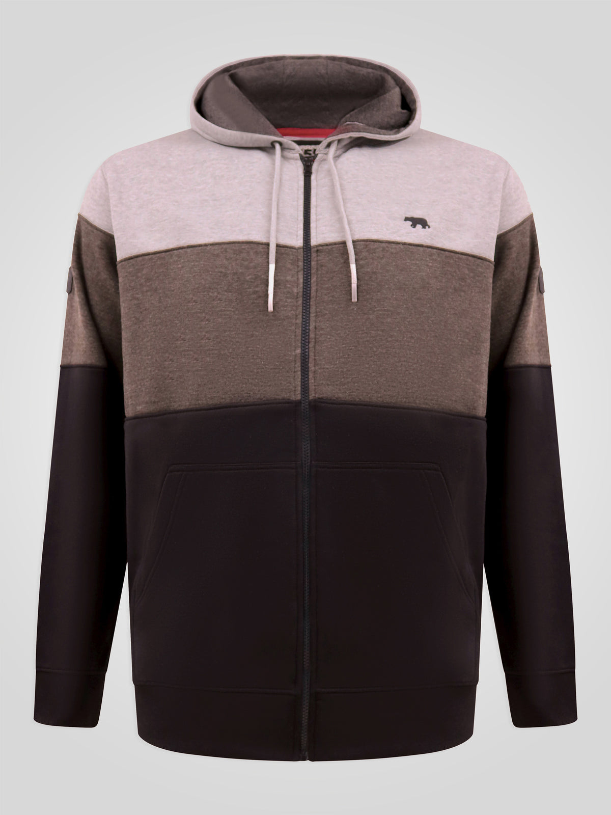 'Fitzgerald' Cut & Sew Panel Hoody