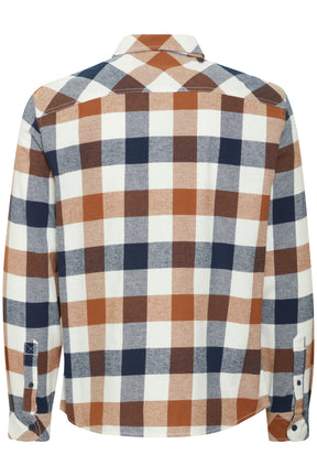 Soft Feel Multi Long Sleeve Check Shirt