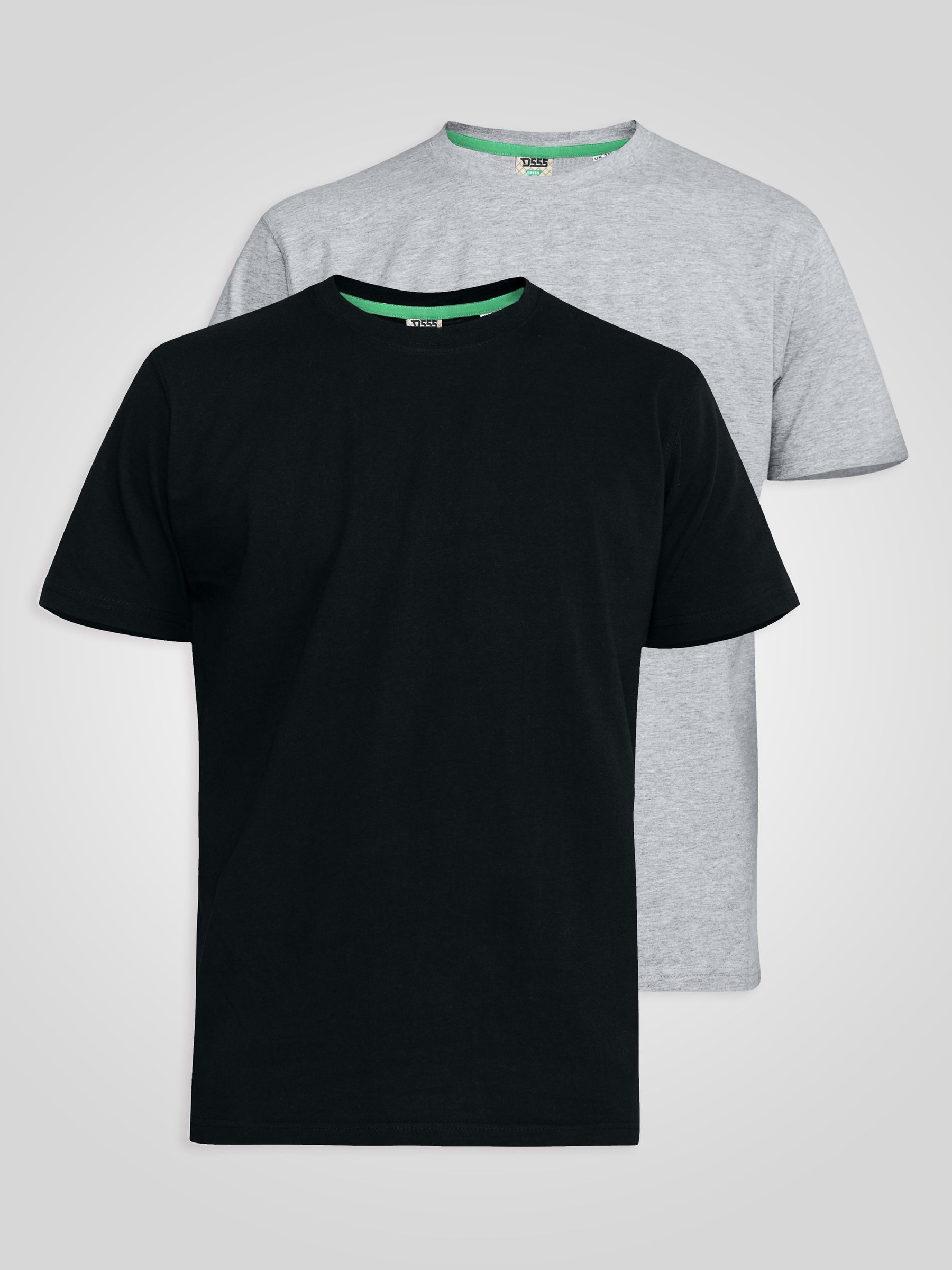 'Fenton' Two Pack Plain T-Shirts