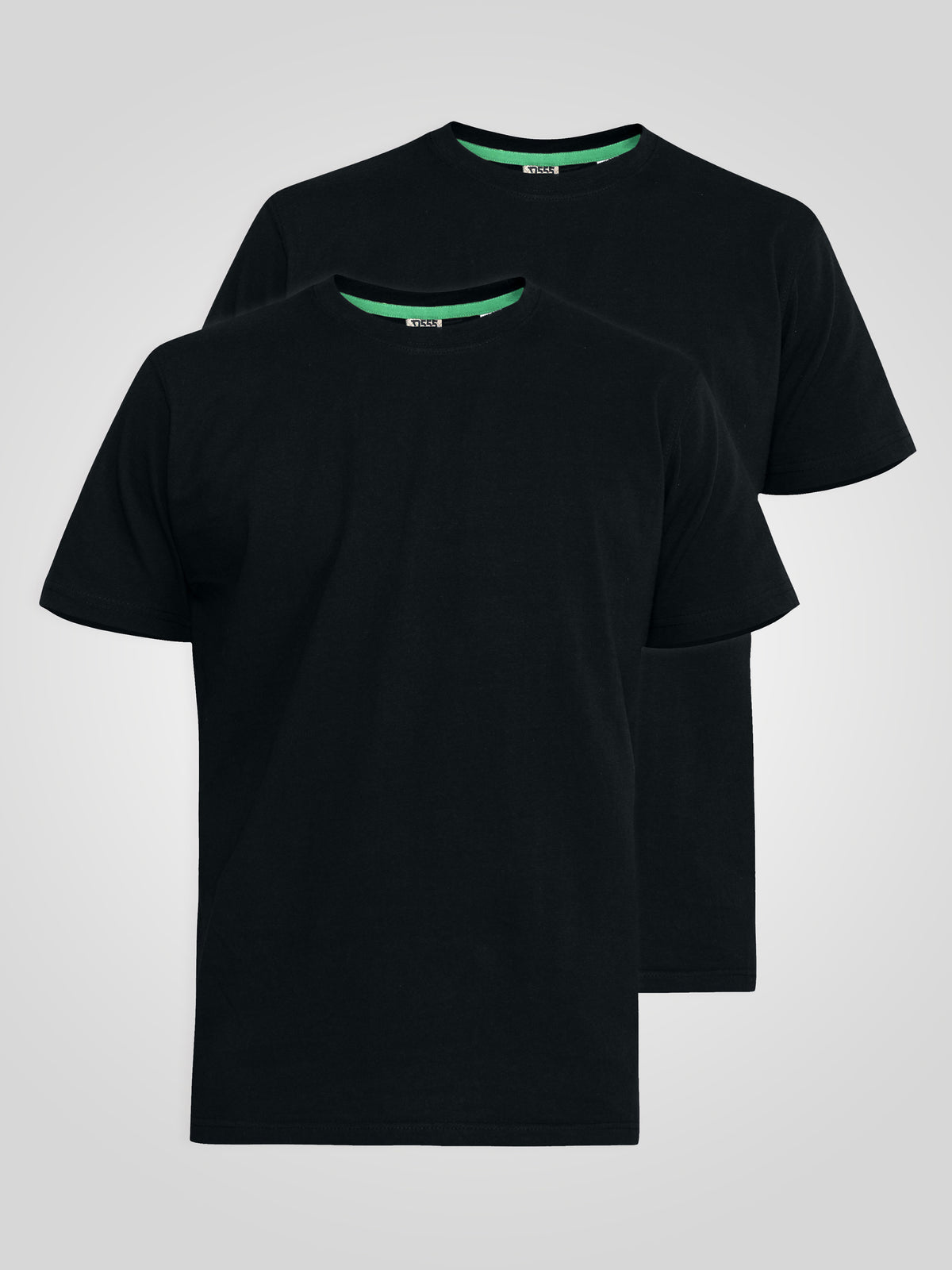 'Fenton' Two Pack Plain T-Shirts