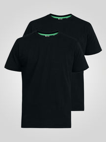 'Fenton' Two Pack Plain T-Shirts
