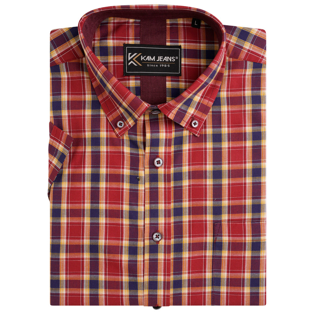 Short Sleeve Check Shirt