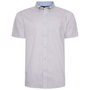 Geo Print Short Sleeve Shirt