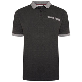 Pique Jacquard Polo Shirt