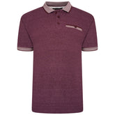 Pique Jacquard Polo Shirt