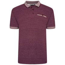 Pique Jacquard Polo Shirt