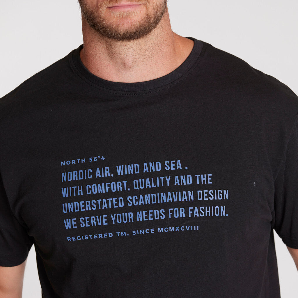 Nordic Air Wind & Sea Printed T-Shirt