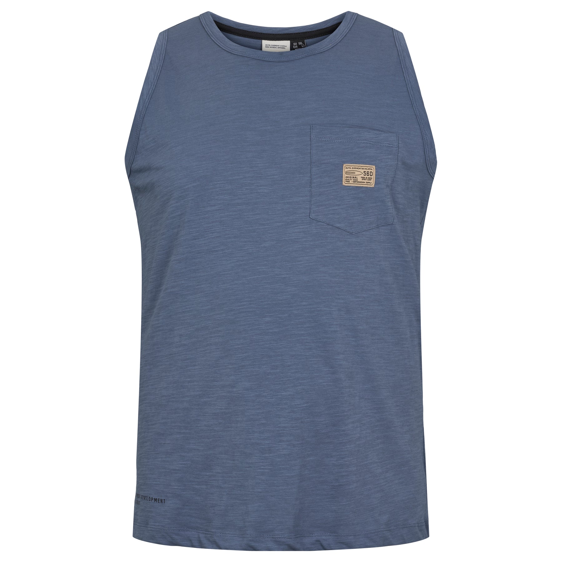 Single Pocket Sleeveless T-Shirt