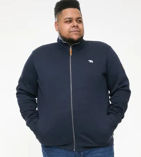 'Nashua' Full Zip Plain Sweatshirt