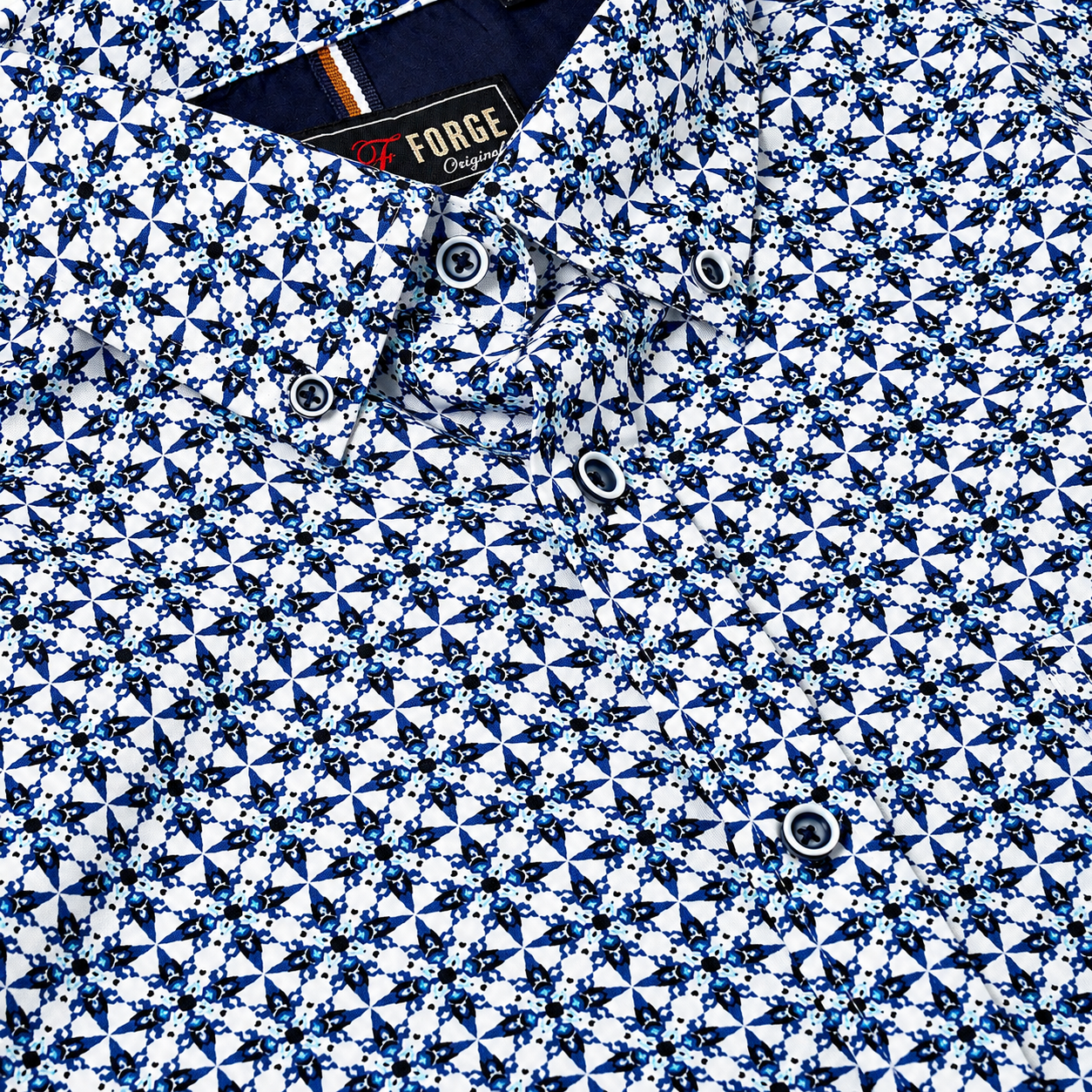 Geo Print Short Sleeve Shirt